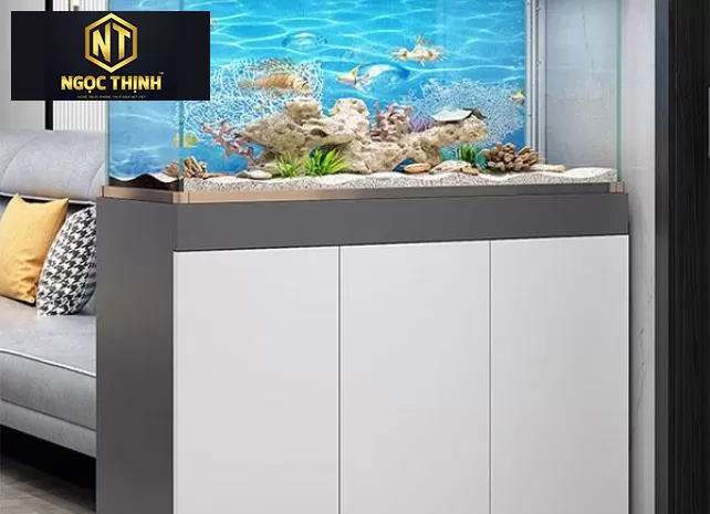 TỦ ĐỰNG BỂ CÁ GỖ GIÁ TỐT TẠI XƯỞNG